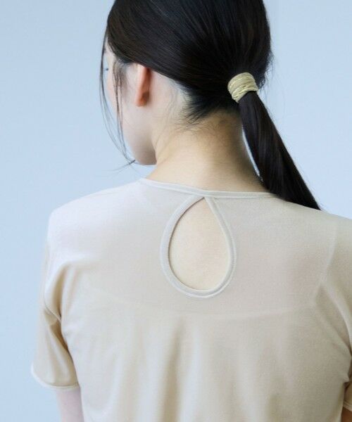 VICKY / ビッキー カットソー | シアーベロアTシャツ【日本製】 | 詳細16