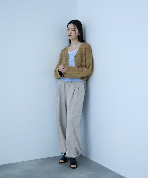 VICKY / ビッキー その他パンツ | 【着回し抜群】裏毛2タックパンツ | 詳細18