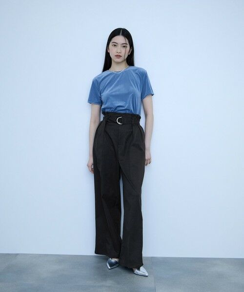 VICKY / ビッキー その他パンツ | 【大人の抜け感】ツイルチノワイドパンツ | 詳細3