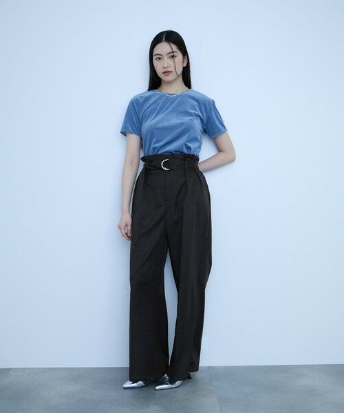 VICKY / ビッキー その他パンツ | 【大人の抜け感】ツイルチノワイドパンツ | 詳細4