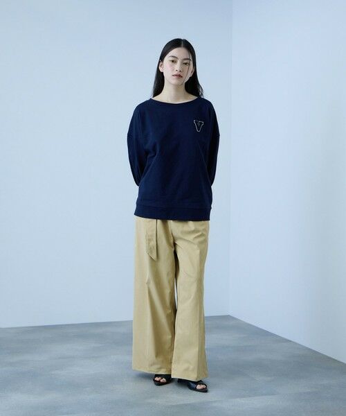 VICKY / ビッキー その他パンツ | 【大人の抜け感】ツイルチノワイドパンツ | 詳細11