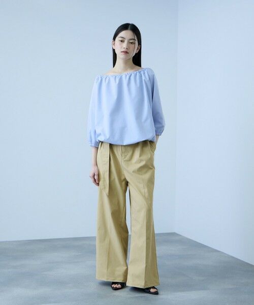 VICKY / ビッキー その他パンツ | 【大人の抜け感】ツイルチノワイドパンツ | 詳細13