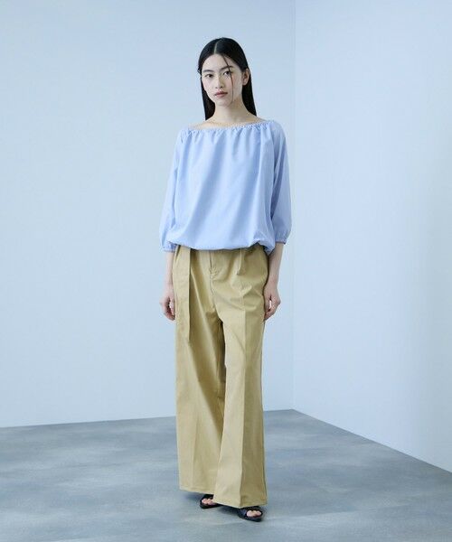 VICKY / ビッキー その他パンツ | 【大人の抜け感】ツイルチノワイドパンツ | 詳細14