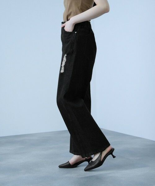 VICKY / ビッキー その他パンツ | 【大人の抜け感】デニムカットオフダメージパンツ | 詳細1
