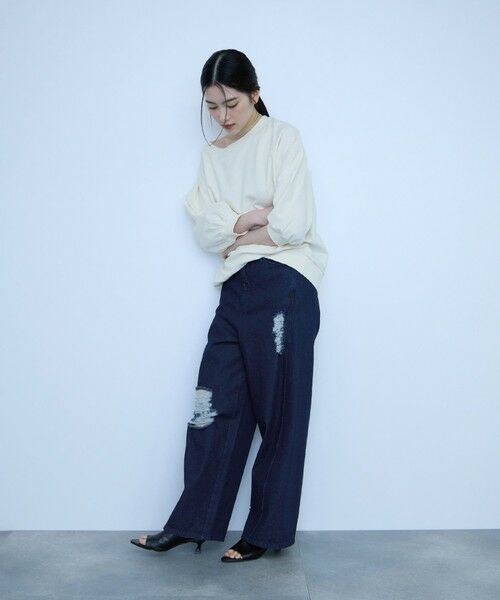 VICKY / ビッキー その他パンツ | 【大人の抜け感】デニムカットオフダメージパンツ | 詳細10