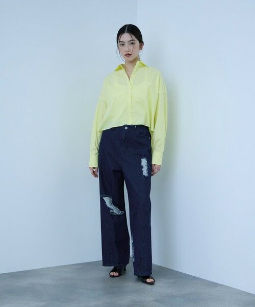 VICKY / ビッキー その他パンツ | 【大人の抜け感】デニムカットオフダメージパンツ | 詳細11