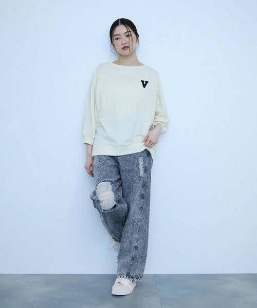 VICKY / ビッキー その他パンツ | 【大人の抜け感】デニムカットオフダメージパンツ | 詳細20