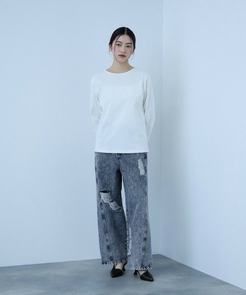VICKY / ビッキー その他パンツ | 【大人の抜け感】デニムカットオフダメージパンツ | 詳細21
