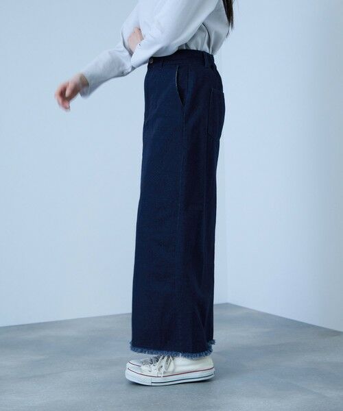 VICKY / ビッキー ミニ・ひざ丈スカート | 【落ち感◎】10OZデニムIラインスカート | 詳細7