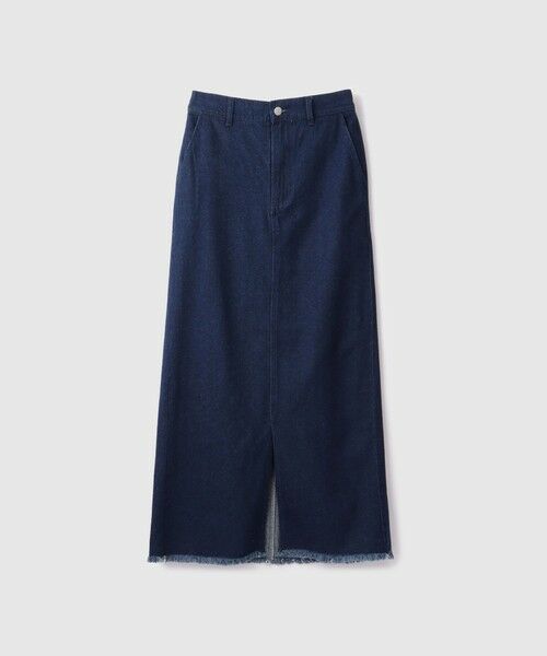 VICKY / ビッキー ミニ・ひざ丈スカート | 【落ち感◎】10OZデニムIラインスカート | 詳細12