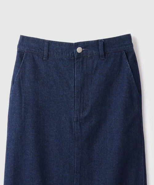 VICKY / ビッキー ミニ・ひざ丈スカート | 【落ち感◎】10OZデニムIラインスカート | 詳細14