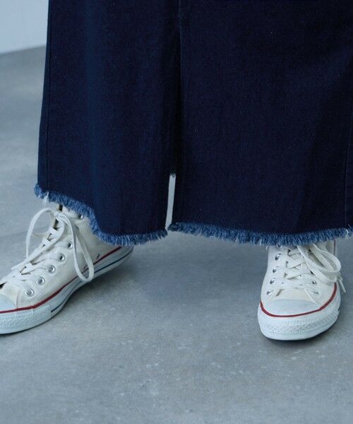 VICKY / ビッキー ミニ・ひざ丈スカート | 【落ち感◎】10OZデニムIラインスカート | 詳細9