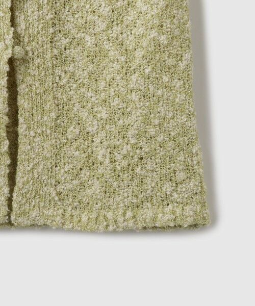 VICKY / ビッキー カーディガン・ボレロ | ＜陰影で魅せる＞ツイード風MIXスラブポロカーデ | 詳細10