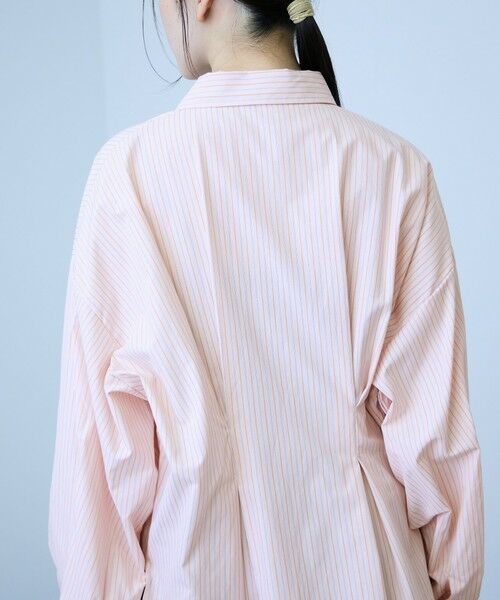 VICKY / ビッキー シャツ・ブラウス | 《きちんと映え》ストライプウエストタックシャツ | 詳細5