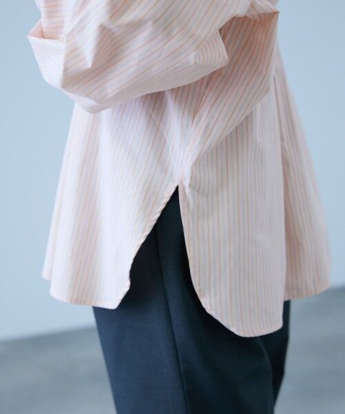 VICKY / ビッキー シャツ・ブラウス | 《きちんと映え》ストライプウエストタックシャツ | 詳細6