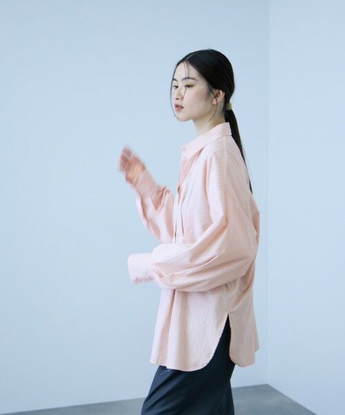 VICKY / ビッキー シャツ・ブラウス | 《きちんと映え》ストライプウエストタックシャツ | 詳細2