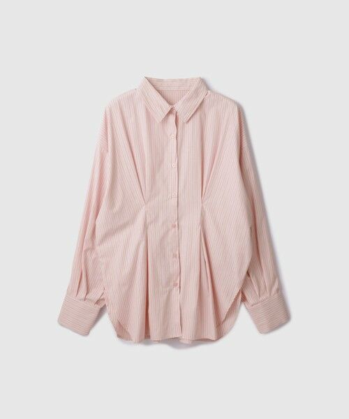 VICKY / ビッキー シャツ・ブラウス | 《きちんと映え》ストライプウエストタックシャツ | 詳細8
