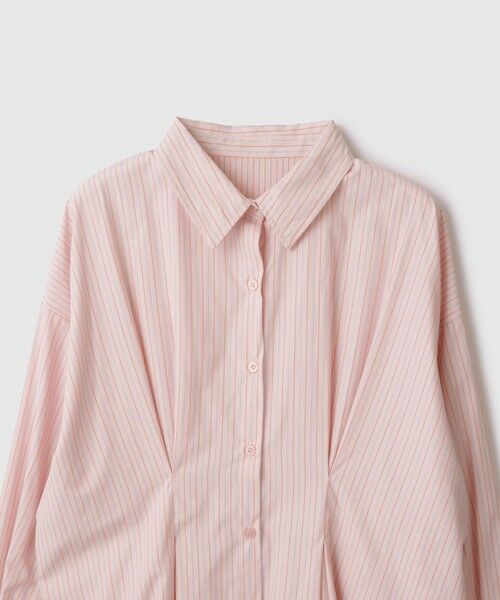 VICKY / ビッキー シャツ・ブラウス | 《きちんと映え》ストライプウエストタックシャツ | 詳細10