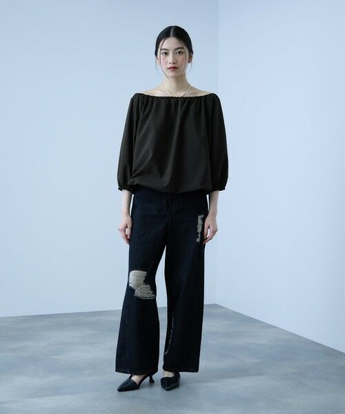 VICKY / ビッキー シャツ・ブラウス | 【キレカジ】撥水バルーンブラウス | 詳細9