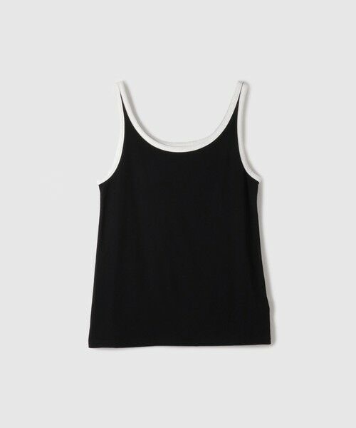 VICKY / ビッキー キャミソール・チューブトップ | バイカラーパイピングタンクトップ | 詳細5