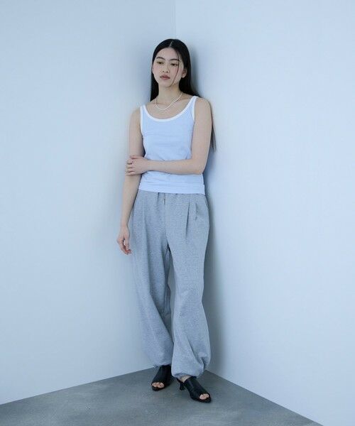 VICKY / ビッキー キャミソール・チューブトップ | バイカラーパイピングタンクトップ | 詳細9