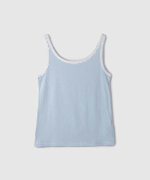 VICKY / ビッキー キャミソール・チューブトップ | バイカラーパイピングタンクトップ | 詳細12