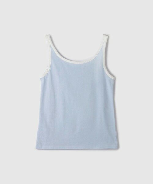 VICKY / ビッキー キャミソール・チューブトップ | バイカラーパイピングタンクトップ | 詳細13