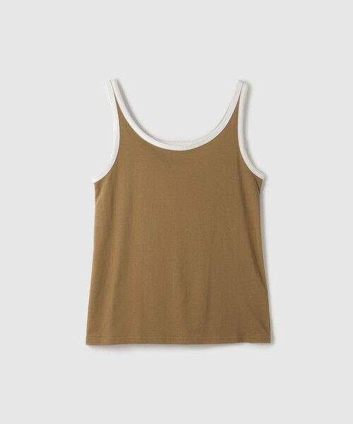 VICKY / ビッキー キャミソール・チューブトップ | バイカラーパイピングタンクトップ | 詳細23