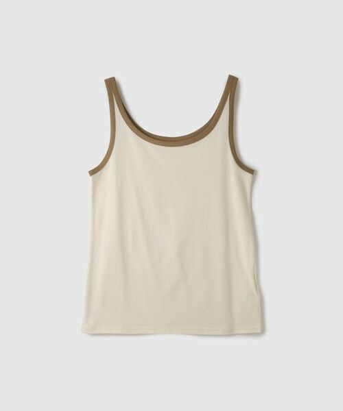 VICKY / ビッキー キャミソール・チューブトップ | バイカラーパイピングタンクトップ | 詳細29