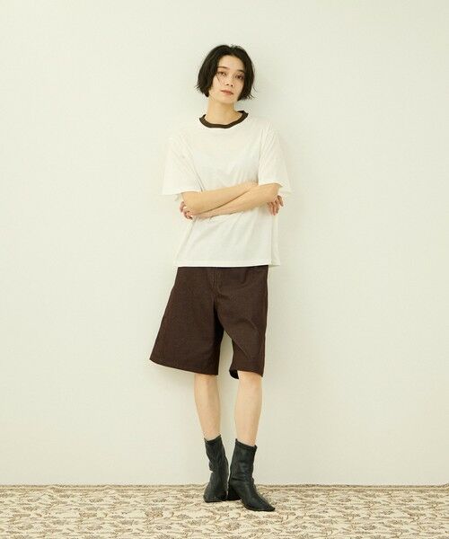 VICKY / ビッキー カットソー | 【一日、清潔感。】汗じみケア ひんやりリンガーTシャツ | 詳細3