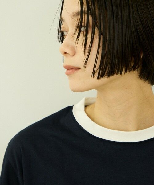 VICKY / ビッキー カットソー | 【一日、清潔感。】汗じみケア ひんやりリンガーTシャツ | 詳細8