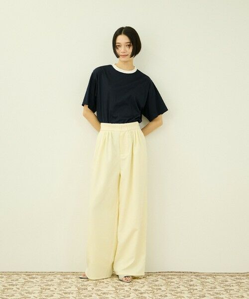 VICKY / ビッキー カットソー | 【一日、清潔感。】汗じみケア ひんやりリンガーTシャツ | 詳細9