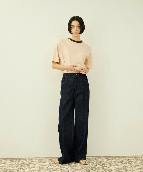 VICKY / ビッキー カットソー | 【一日、清潔感。】汗じみケア ひんやりリンガーTシャツ | 詳細23