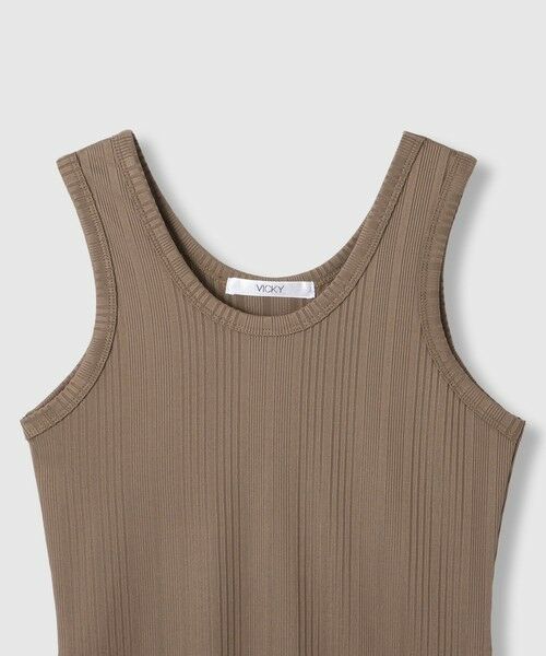 VICKY / ビッキー カットソー | ランダムテレコタンクトップ | 詳細10