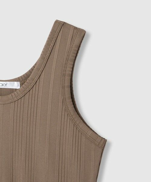 VICKY / ビッキー カットソー | ランダムテレコタンクトップ | 詳細11