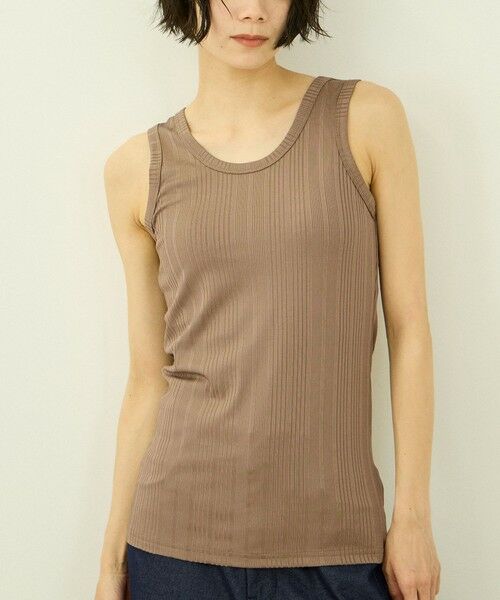 VICKY / ビッキー カットソー | ランダムテレコタンクトップ | 詳細7