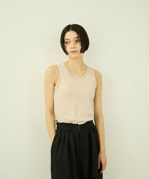 VICKY / ビッキー カットソー | ランダムテレコタンクトップ | 詳細14