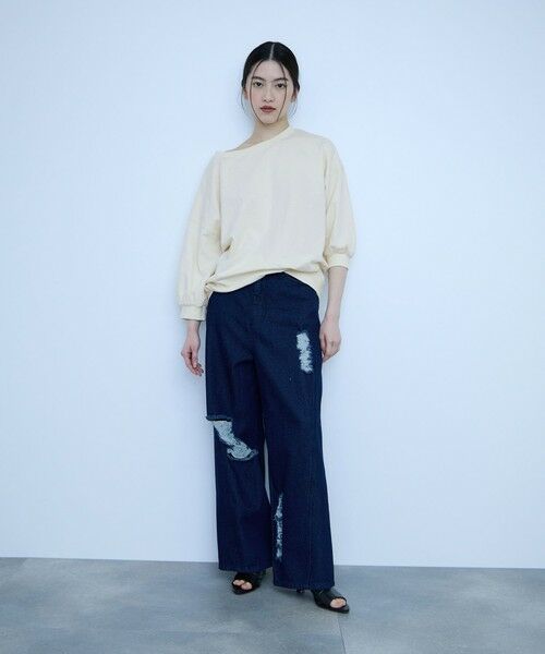 VICKY / ビッキー カットソー | 【着回し抜群】マルチネックスウェット | 詳細7