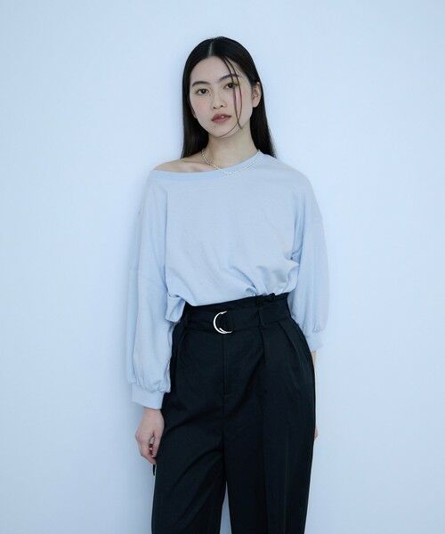 VICKY / ビッキー カットソー | 【着回し抜群】マルチネックスウェット | 詳細18