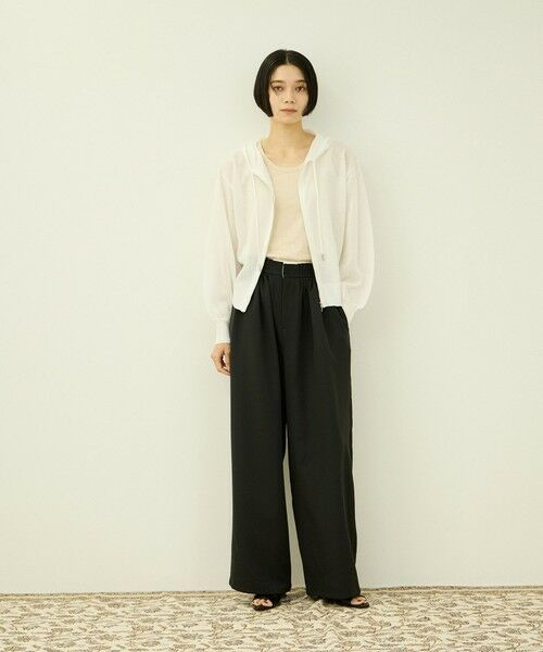 VICKY / ビッキー その他パンツ | ジョーゼットメニータックカラーパンツ | 詳細4