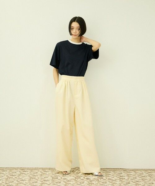VICKY / ビッキー その他パンツ | ジョーゼットメニータックカラーパンツ | 詳細11