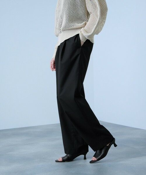 VICKY / ビッキー その他パンツ | サイドポケットワイドタックパンツ | 詳細1