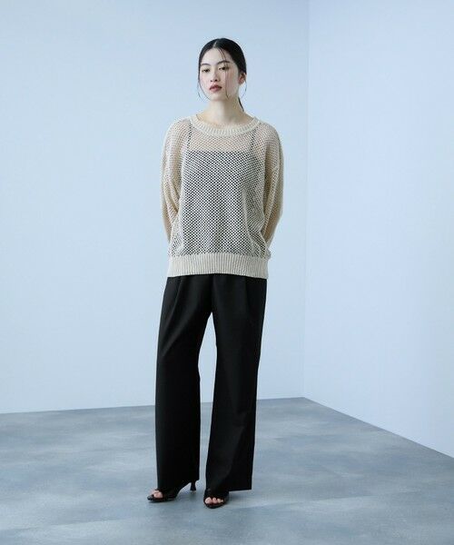 VICKY / ビッキー その他パンツ | サイドポケットワイドタックパンツ | 詳細5