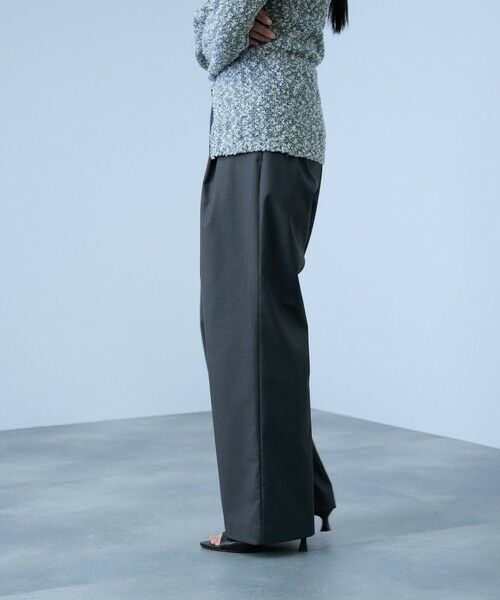 VICKY / ビッキー その他パンツ | サイドポケットワイドタックパンツ | 詳細8