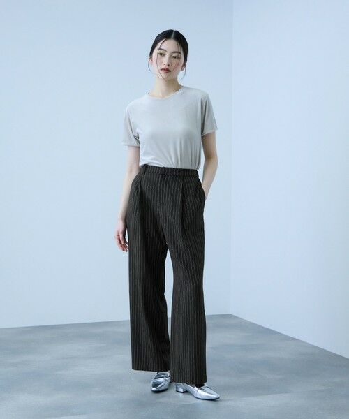 VICKY / ビッキー その他パンツ | サイドポケットワイドタックパンツ | 詳細14