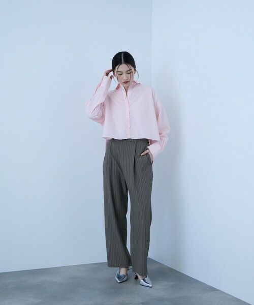 VICKY / ビッキー その他パンツ | サイドポケットワイドタックパンツ | 詳細25