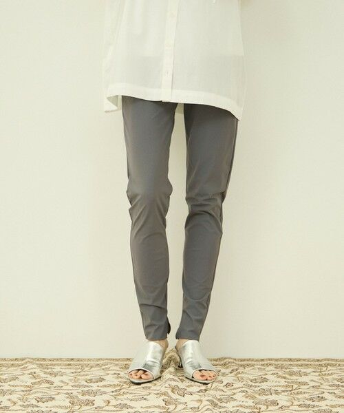 VICKY / ビッキー その他パンツ | 【ストレスフリー】ナイロンレギンス（ライトグレー）
