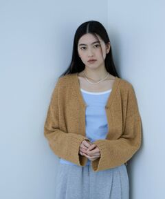 VICKY / ビッキー ニット・セーター | テープヤーンショート丈カーディガン
