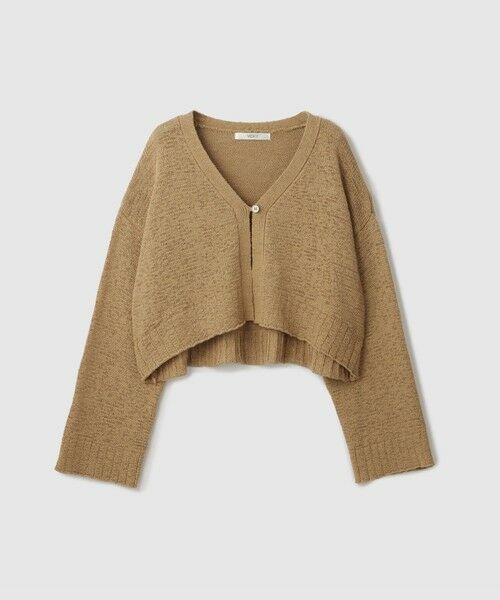 VICKY / ビッキー ニット・セーター | テープヤーンショート丈カーディガン | 詳細15