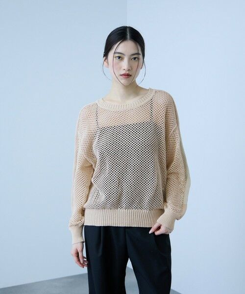 VICKY / ビッキー ニット・セーター | クルーネックワイドプルオーバー | 詳細1